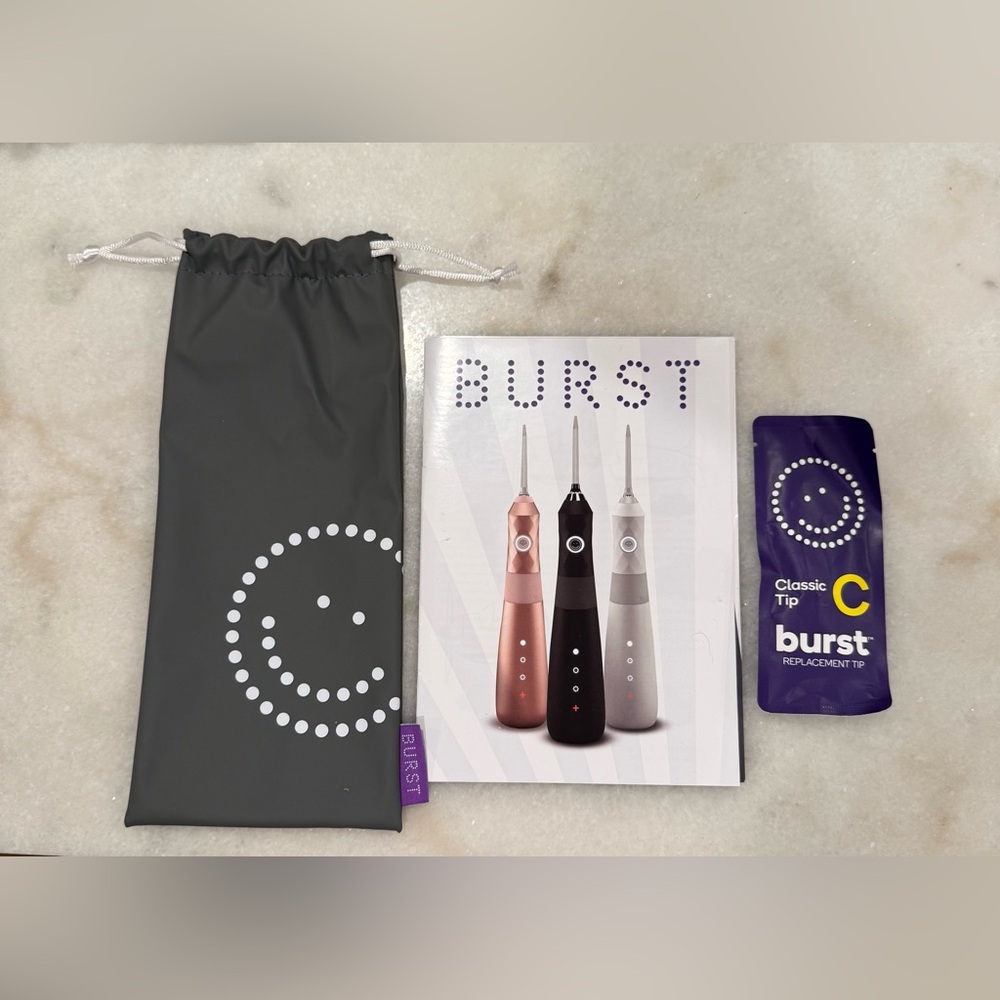 LIKE NEW~BURST water flosser ROSE GOLD - Picture 7 of 7